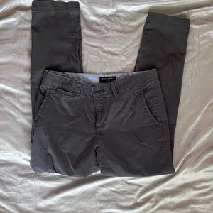 Banana Republic Size 4 Charcoal Ryan Fit Pants